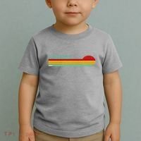 Fairbanks Alaska Retro Sunset Toddler T-Shirt thumb 2