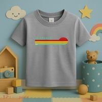 Fairbanks Alaska Retro Sunset Toddler T-Shirt thumb 3