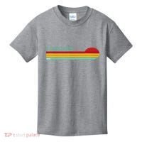 Fairbanks Alaska Retro Sunset Kids T-Shirt thumb 0