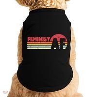 Feminist Af Retro Feminism Cool Gift Doggie Tank thumb 0