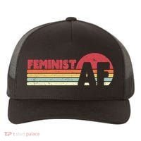 Feminist Af Retro Feminism Cool Gift Yupoong Adult 5-Panel Trucker Hat thumb 0