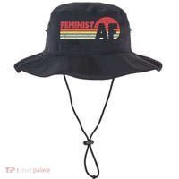 Feminist Af Retro Feminism Cool Gift Bucket Hat thumb 0
