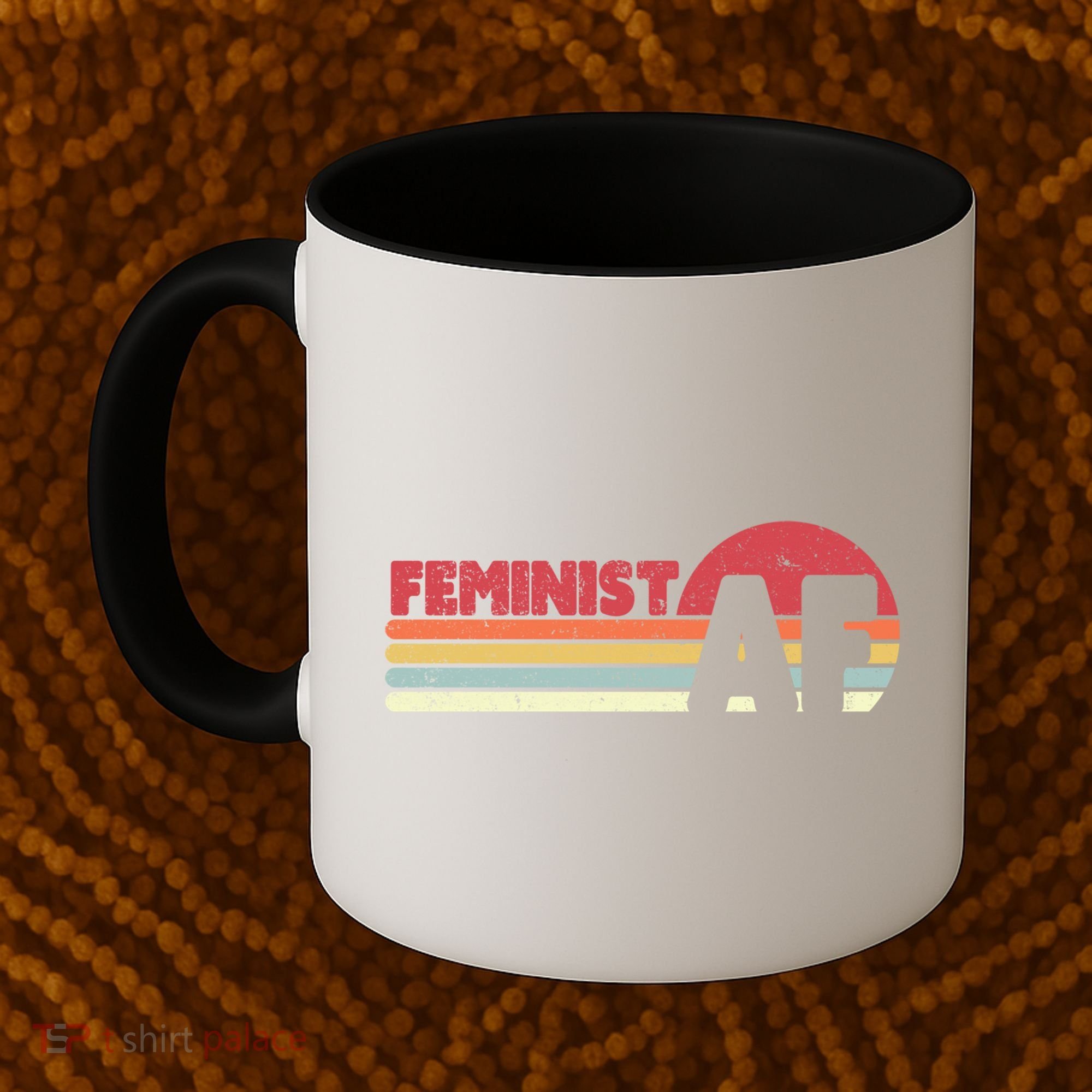 Feminist Af Retro Feminism Cool Gift Coffee Mug