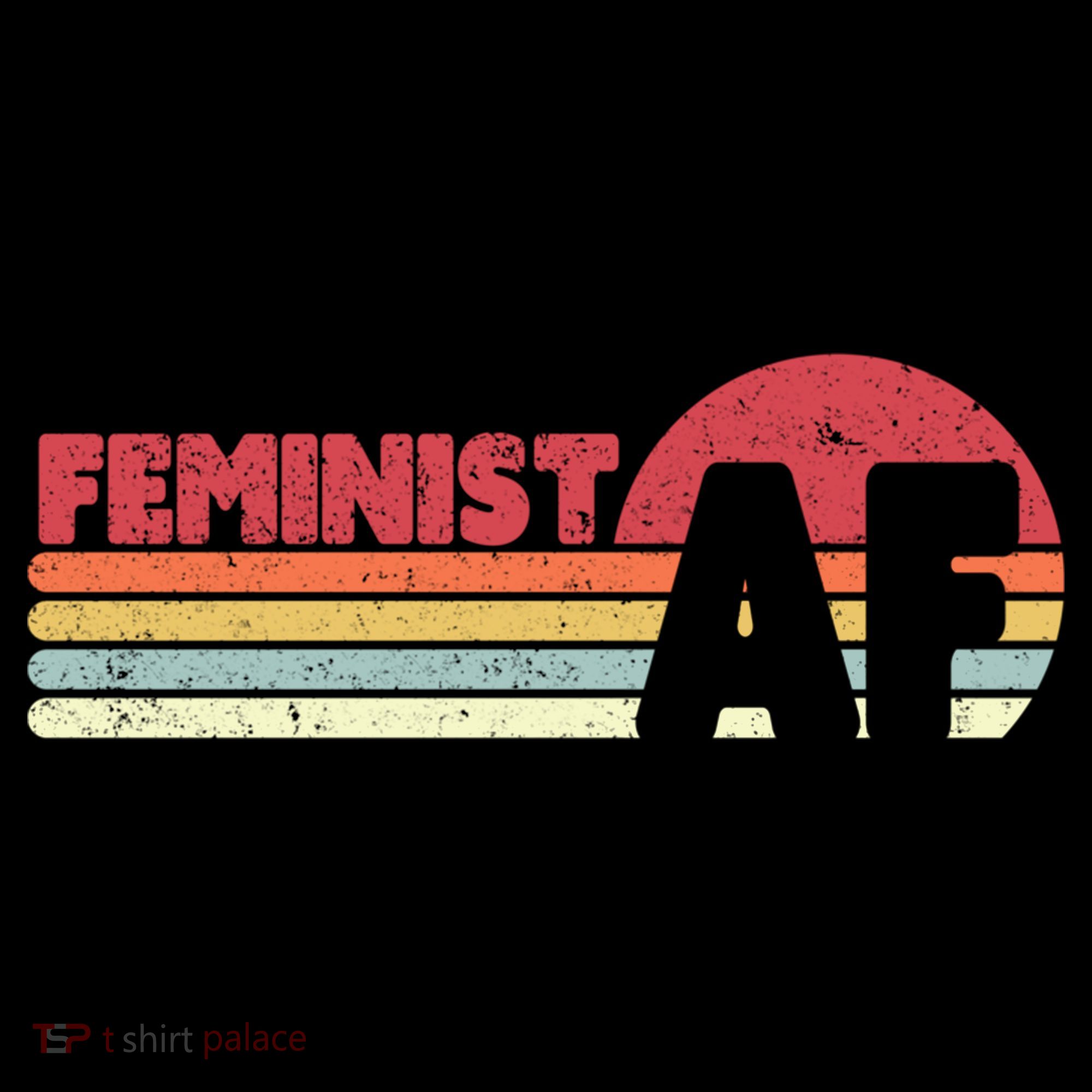 Feminist Af Retro Feminism Cool Gift Coffee Mug