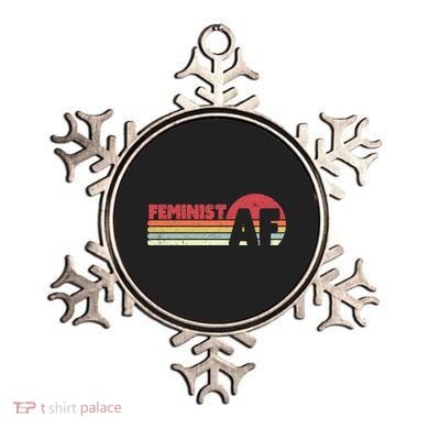 Feminist Af Retro Feminism Cool Gift Ornament