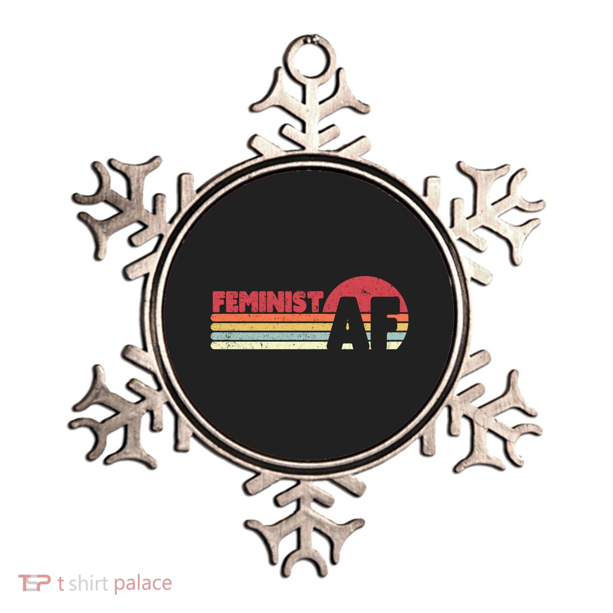 Feminist Af Retro Feminism Cool Gift Ornament