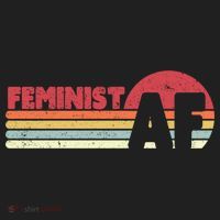 Feminist Af Retro Feminism Cool Gift Hat thumb 2