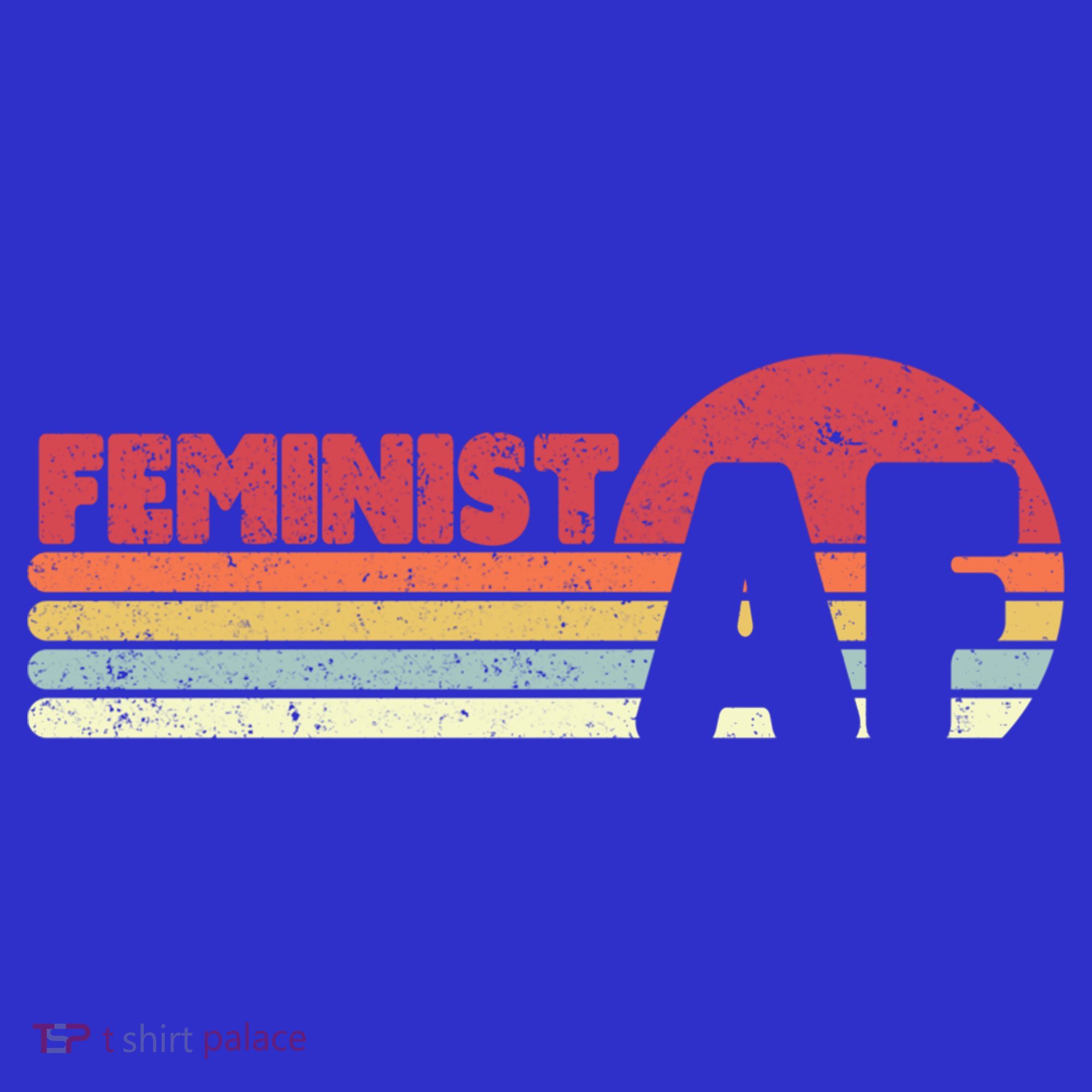 Feminist Af Retro Feminism Cool Gift Sweatshirt