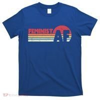 Feminist Af Retro Feminism Cool Gift T-Shirt thumb 0