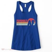 Feminist Af Retro Feminism Cool Gift Women's Tank Top thumb 0