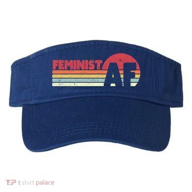 Feminist Af Retro Feminism Cool Gift Visor