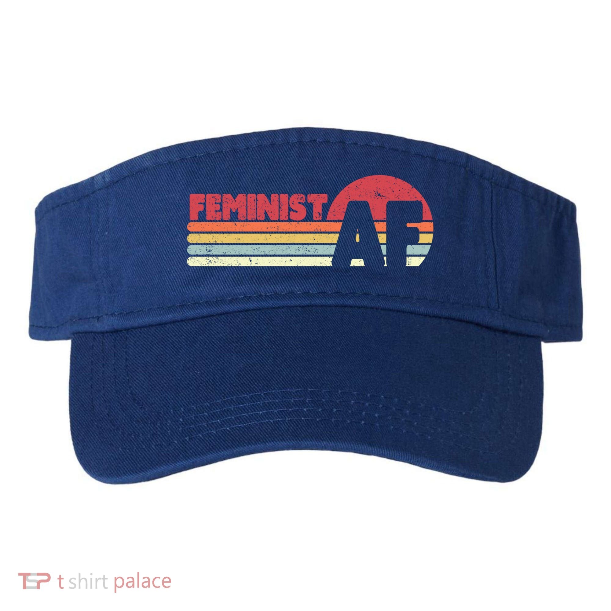 Feminist Af Retro Feminism Cool Gift Visor