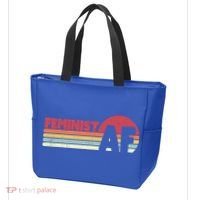 Feminist Af Retro Feminism Cool Gift Tote Bag thumb 3