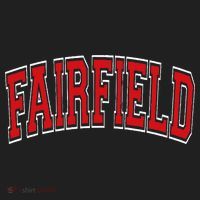 Fairfield Arched Red Text Beanie thumb 2