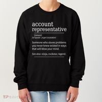 Funny Account Representative Definition Cute Gift Women's Sweatshirt thumb 0