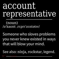 Funny Account Representative Definition Cute Gift Backpack thumb 2