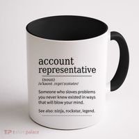 Funny Account Representative Definition Cute Gift Coffee Mug thumb 1