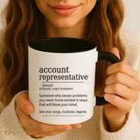 Funny Account Representative Definition Cute Gift Coffee Mug thumb 3