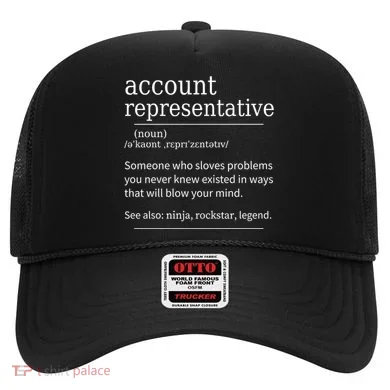 Funny Account Representative Definition Cute Gift Hat