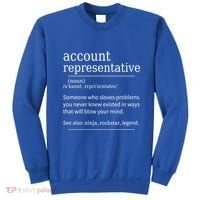 Funny Account Representative Definition Cute Gift Sweatshirt thumb 0