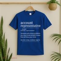 Funny Account Representative Definition Cute Gift T-Shirt thumb 2