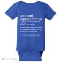 Funny Account Representative Definition Cute Gift Baby Bodysuit thumb 0