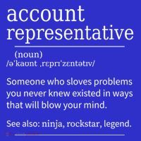 Funny Account Representative Definition Cute Gift Tank Top thumb 6