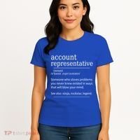 Funny Account Representative Definition Cute Gift Women's T-Shirt thumb 4