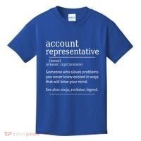 Funny Account Representative Definition Cute Gift Kids T-Shirt thumb 0