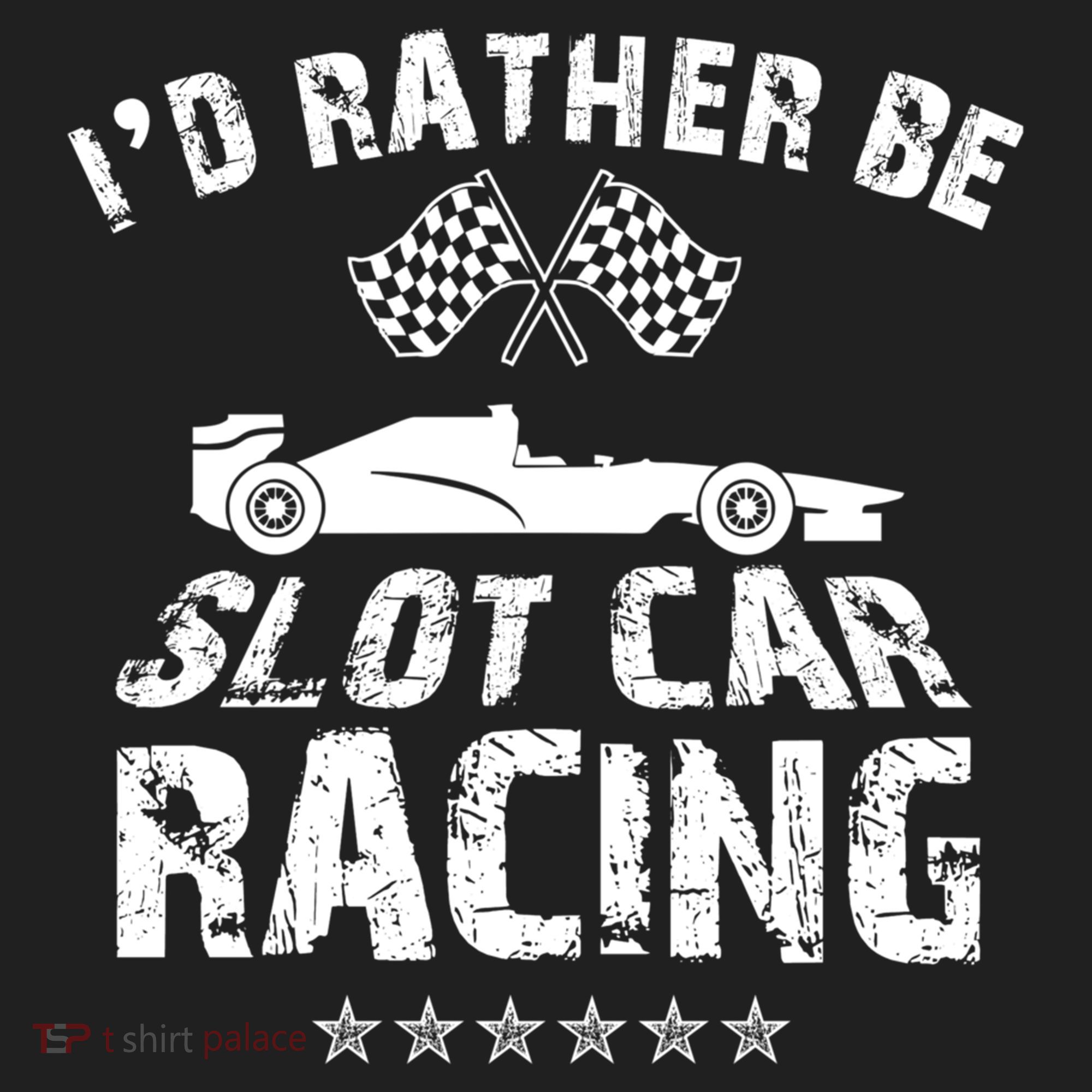 Formula Auto Racing Slot Car Checkered Flag Gift Beanie