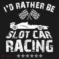 Formula Auto Racing Slot Car Checkered Flag Gift Ornament thumb 1