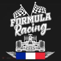 French Auto Race France Flag Formula Racing Car Racer Fans Gift Women's Hoodie thumb 2