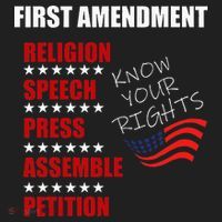 First Amendment Rights Audit United States Constitution Flag Women's Sweatshirt thumb 2