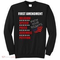 First Amendment Rights Audit United States Constitution Flag Sweatshirt thumb 0