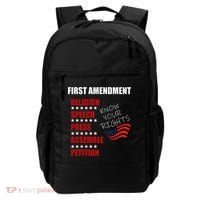 First Amendment Rights Audit United States Constitution Flag Backpack thumb 0