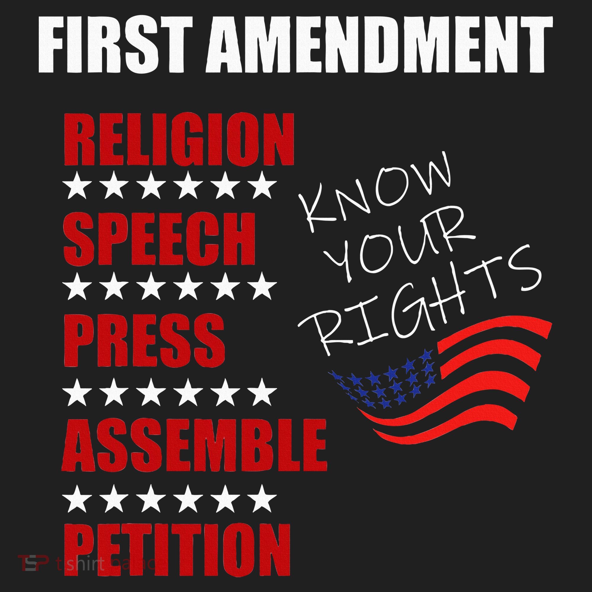 First Amendment Rights Audit United States Constitution Flag Tumbler