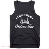 Farm Fresh Christmas Tree Tank Top thumb 0