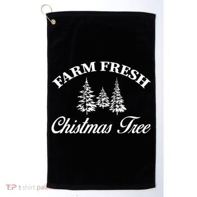 Farm Fresh Christmas Tree Golf Towel
