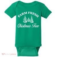 Farm Fresh Christmas Tree Baby Bodysuit thumb 0