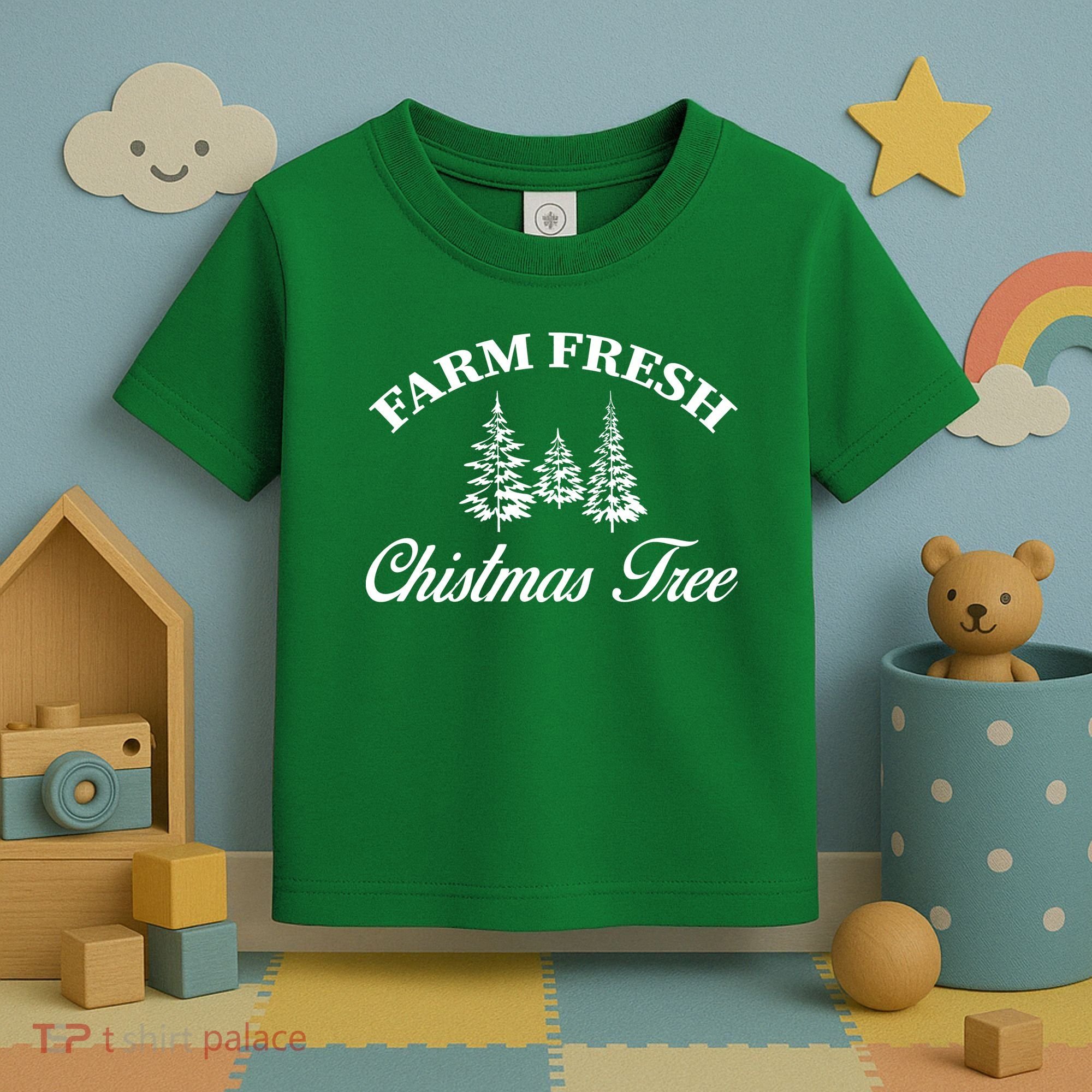 Farm Fresh Christmas Tree Toddler T-Shirt