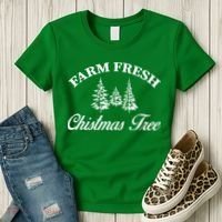 Farm Fresh Christmas Tree Women's T-Shirt thumb 3