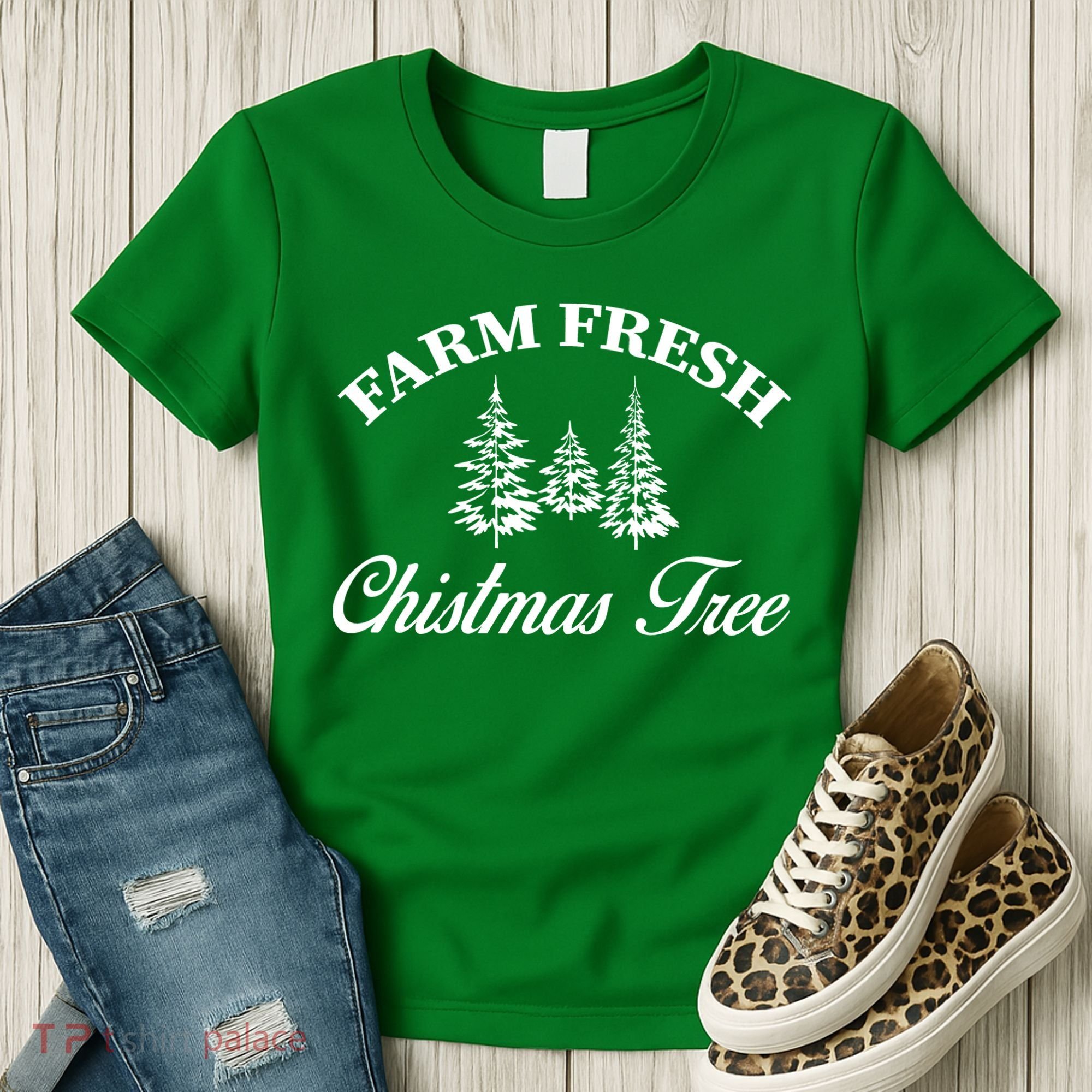 Farm Fresh Christmas Tree Women's T-Shirt