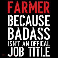 Farmer Because Badass Isn't An Official Job Title Women's Hoodie thumb 2