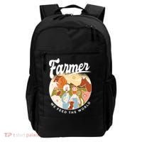 Farmer We Feed The World Backpack thumb 0