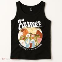 Farmer We Feed The World Tank Top thumb 2
