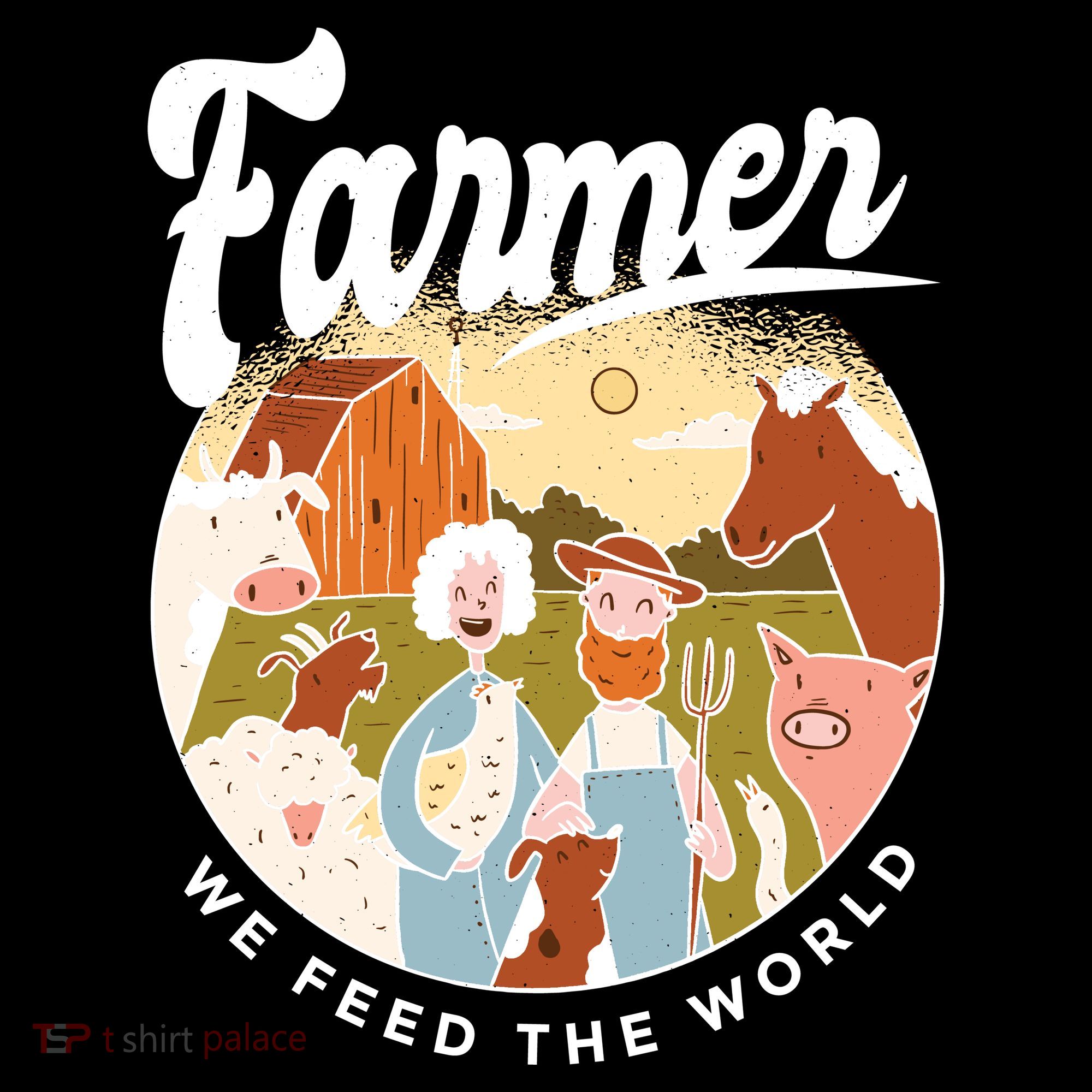 Farmer We Feed The World Kids Sweatshirt