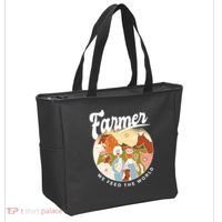Farmer We Feed The World Tote Bag thumb 2