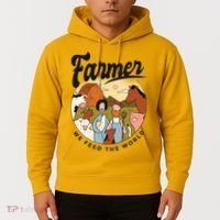Farmer We Feed The World Hoodie thumb 2