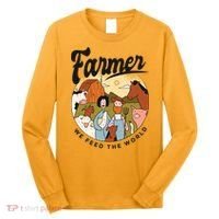 Farmer We Feed The World Long Sleeve Shirt thumb 0