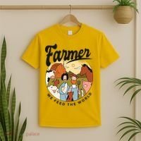 Farmer We Feed The World T-Shirt thumb 2